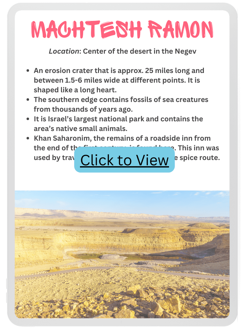 Inside Israel Sample Content