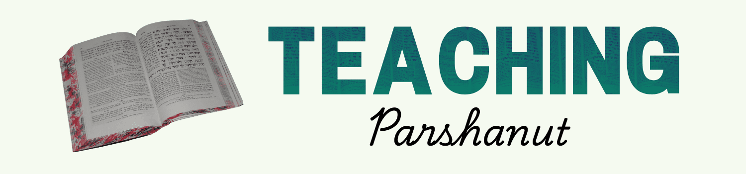 Teaching Parshanut