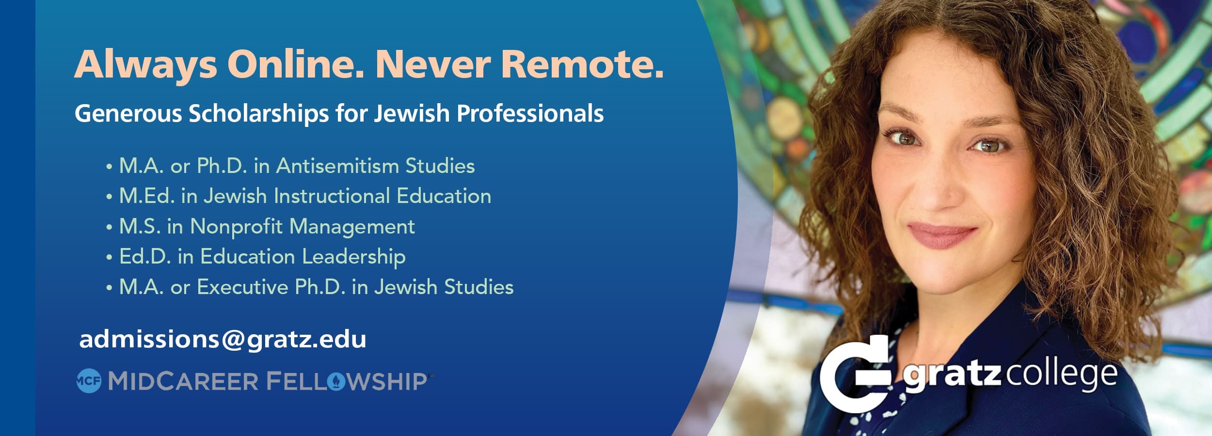 Gratz College Master's Degree in Antisemitism Studies