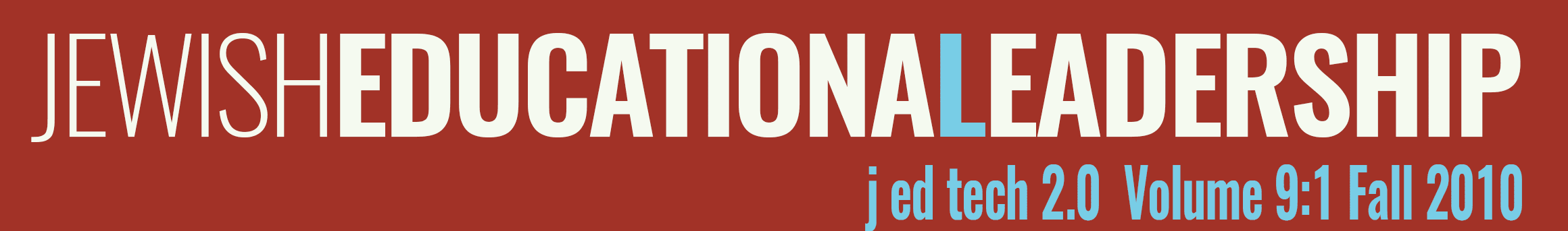 j ed tech 2.0 (Fall 2010)
