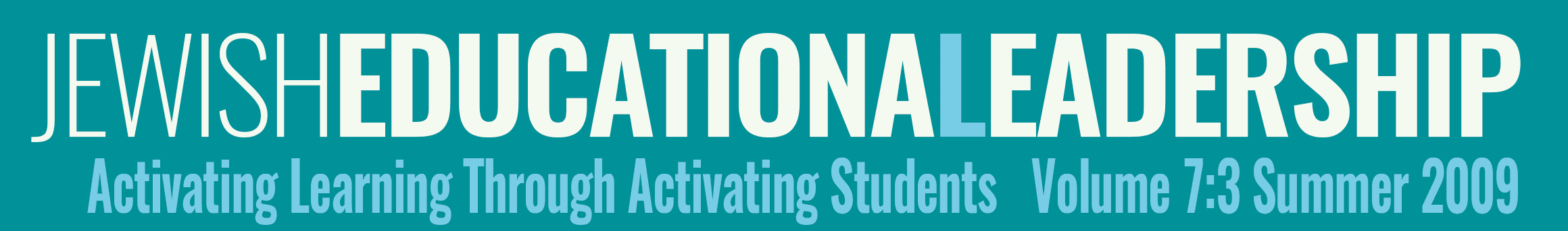 Activating Learning Through Activating Students (Summer 2009)
